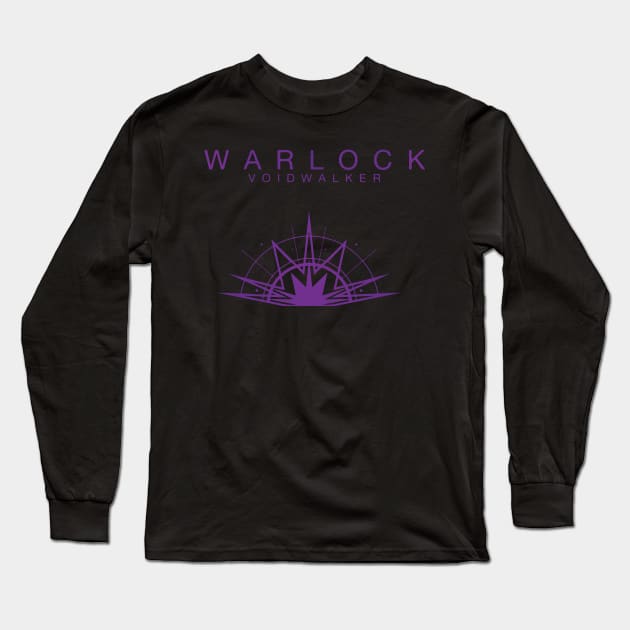 Warlock - Voidwalker Long Sleeve T-Shirt by GraphicTeeShop